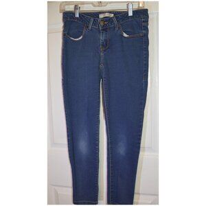 No Boundaries Women's Blue Jeans Size 7 Pants 28 w x 25 in